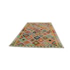 Afgan Kilim Chobi 195x303 cm – velika etnična preproga iz volne
