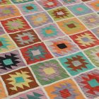 Afgan Kilim Chobi 195x303 cm – velika etnična preproga iz volne