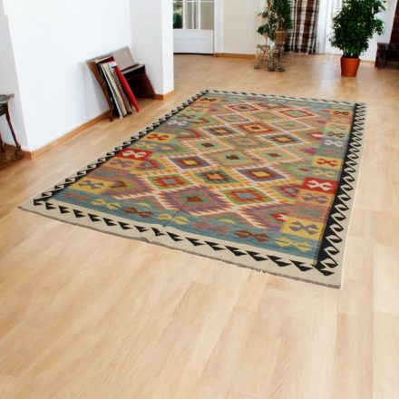 Maimana Kilim preproga 200x303 afgan ročno tkana Kilim