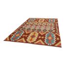 Volneni kilim 202x298 cm – ročno tkana preproga Kilim Chobi iz Afganistana