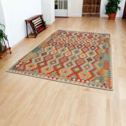 Afgan Kilim Chobi 203x294 ročno tkana preproga Kilim