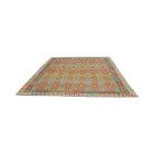 Afganistanska Kilim Chobi 252x301 cm – ročno izdelana preproga