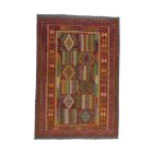 Volnena preproga Kilim Chobi 204x294 ročno tkani afgan kilim