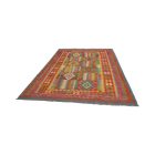Volnena preproga Kilim Chobi 204x294 ročno tkani afgan kilim