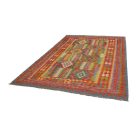 Volnena preproga Kilim Chobi 204x294 ročno tkani afgan kilim