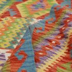 Volnena preproga Kilim Chobi 204x294 ročno tkani afgan kilim