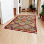 Etnična preproga Kilim Chobi 202x297 ročno tkana preproga
