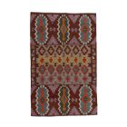 Preproga Kilim Chobi 194x297 Afganistanski ročno tkani kilim
