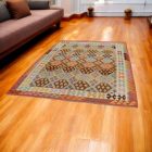 Etnična preproga Kilim Chobi 199x300 ročno tkana preproga