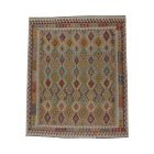 Volnena preproga Kilim Chobi 250x296 ročno tkani afgan kilim