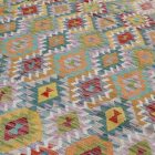 Volnena preproga Kilim Chobi 250x296 ročno tkani afgan kilim