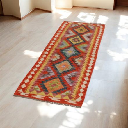 Tekači preproga Kilim Chobi 62x191 Afganistanski ročno tkani kilim
