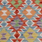 Etnična tekači preproga Kilim Chobi 85x203 ročno tkana preproga