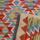 Etnična tekači preproga Kilim Chobi 85x203 ročno tkana preproga