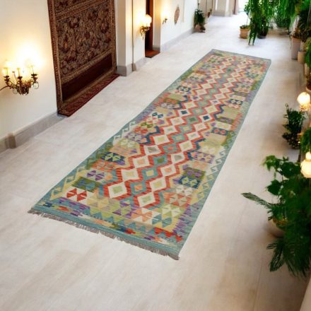 Afgan tekači preproga Kilim 82x405 ročno tkana preproga Kilim