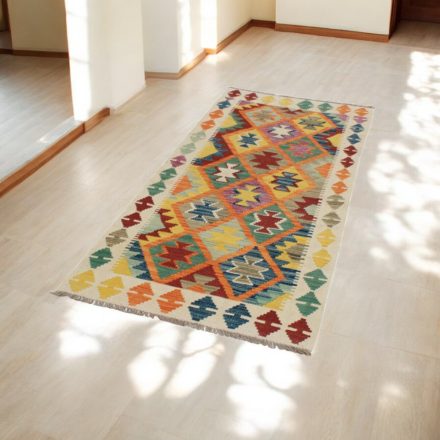 Afgan tekači preproga Kilim Chobi 83x196 ročno tkana preproga Kilim