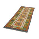 Ročno tkana tekači preproga Kilim Chobi 80x244 afgan volneni kilim