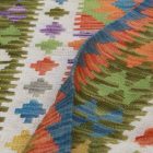 Ročno tkana tekači preproga Kilim Chobi 80x244 afgan volneni kilim