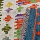Ročno tkana tekači preproga Kilim Chobi 80x244 afgan volneni kilim