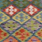 Volnena tekači preproga Kilim Chobi 79x292 ročno tkani afgan kelim