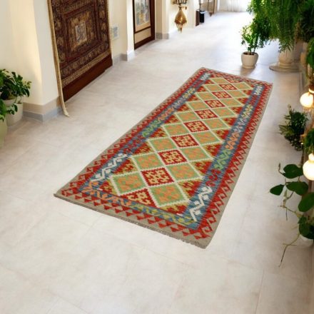 Afgan tekači preproga Kilim Chobi 88x298 ročno tkana preproga Kilim