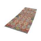 Tekač preproga Kilim Chobi 91x293 Afganistanski ročno tkani kilim