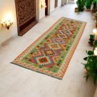 Maimana Tekač preproga Kilim 84x302 afgan ročno tkana Kilim