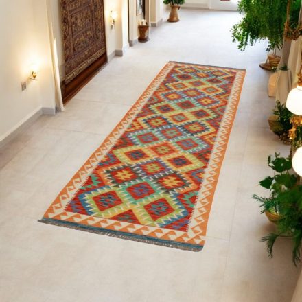 Tekači preproga Kilim Chobi 82x292 Afganistanski ročno tkani kilim