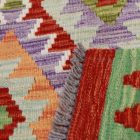 Ročno tkana tekači preproga Kilim 88x290 afgan volneni kilim