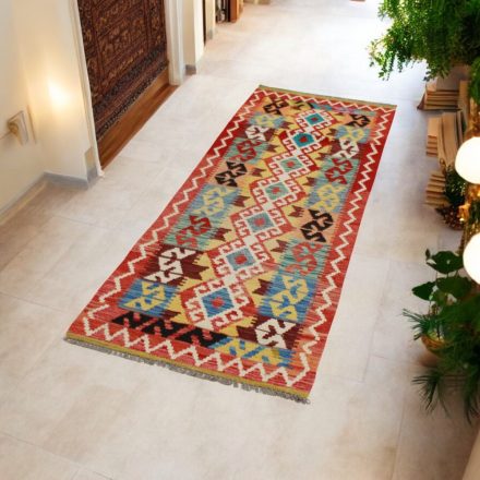 Afgan tekači preproga Kilim Chobi 66x199 ročno tkana preproga Kilim