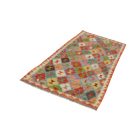 Tekač preproga Kilim Chobi 86x193 Afganistanski ročno tkani kilim