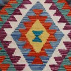Afgan tekači preproga Kilim Chobi 81x186 etnični ročno tkani Kilim