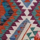 Afgan tekači preproga Kilim Chobi 81x186 etnični ročno tkani Kilim
