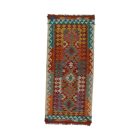 Etnična tekači preproga Kilim Chobi 85x194 ročno tkana preproga