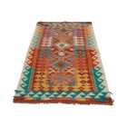 Etnična tekači preproga Kilim Chobi 85x194 ročno tkana preproga