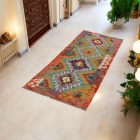 Tekač preproga Kilim Chobi 65x191 Afganistanski ročno tkani kilim