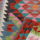 Volnena tekači preproga Kilim Chobi 83x202 ročno tkani afgan kelim