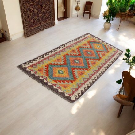 Chobi tekači preproga Kilim 78x209 ročno tkana volna kelim