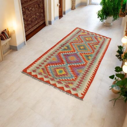 Afgan tekači preproga Kilim 84x201 etnični ročno tkani Kilim