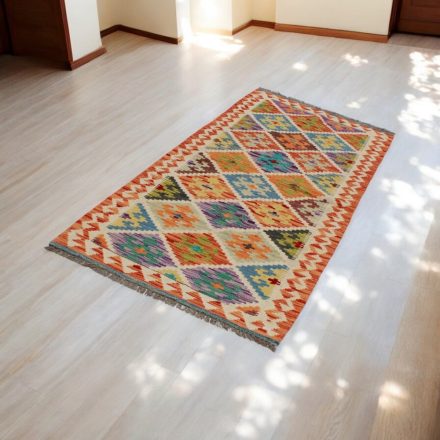 Chobi tekači preproga Kilim 82x197 ročno tkana volna kelim