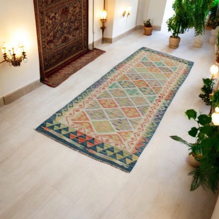 Afgan tekači preproga Kilim Chobi 79x251 etnični ročno tkani Kilim