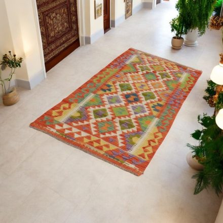 Chobi tekači preproga Kilim 82x209 ročno tkana volna kelim