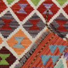 Afgan tekači preproga Kilim Chobi 87x199 ročno tkana preproga Kilim