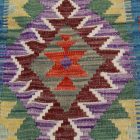 Ročno tkana tekači preproga Kilim Chobi 80x207 afgan volneni kilim