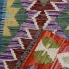 Ročno tkana tekači preproga Kilim Chobi 80x207 afgan volneni kilim