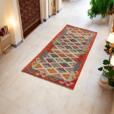Afgan tekači preproga Kilim Chobi 65x199 ročno tkana preproga Kilim