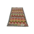 Afgan tekači preproga Kilim Chobi 86x200 etnični ročno tkani Kilim