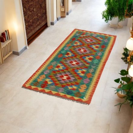 Preproga Kilim Chobi 66x168 Afganistanski ročno tkani kilim