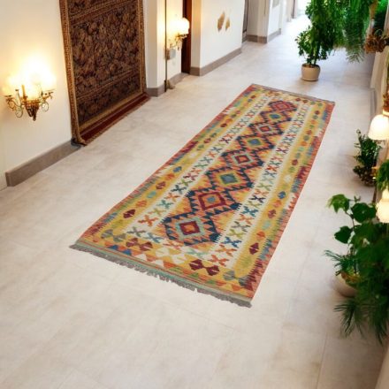 Afgan tekači preproga Kilim Chobi 84x295 ročno tkana preproga Kilim
