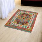 Preproga Kilim Chobi 80x121 Afganistanski ročno tkani kilim